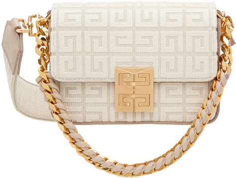 givenchy handbag white beige|Givenchy bags official website.